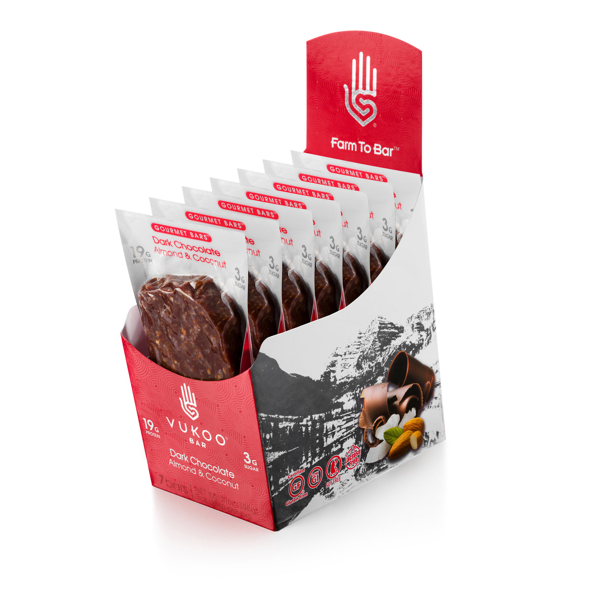 Dark Chocolate, Almond & Coconut